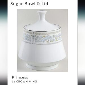 Princess Sugar Bowl & Lid